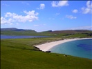 Spiggie Beach and Loch Shetland #shettrip